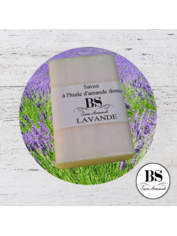 LAVANDE SAVON PARFUMÉ ARTISANAL 120 GRS - BOUGIES SENTEURS GRASSE