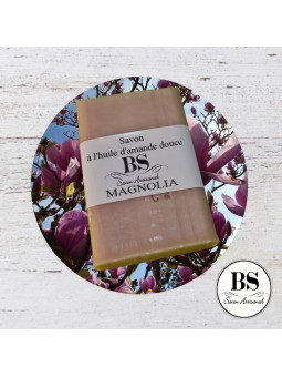 MAGNOLIA SAVON PARFUMÉ ARTISANAL 120 GRS - BOUGIES SENTEURS